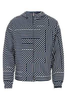 Fendi Printed Polyester Reversible Windbreaker