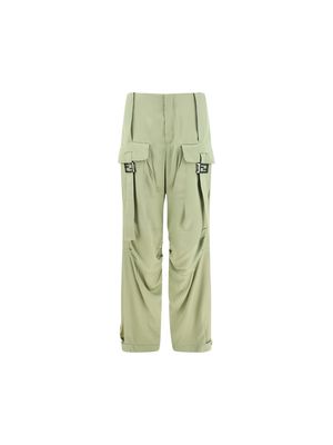 Fendi Satin Cargo Trousers