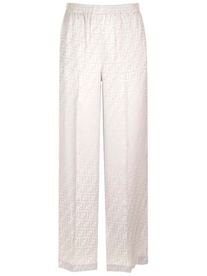 Fendi Silk Satin Trousers