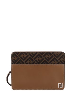 Fendi Squared Ff Clutch