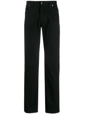 Fendi straight-fit jeans - Black