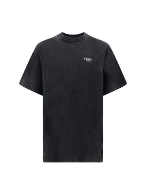 Fendi Washed Compact Jersey T-shirt