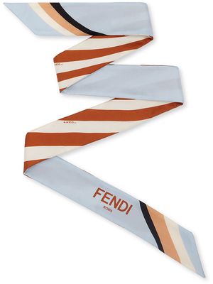 Fendi Wrappy striped scarf - Brown