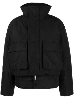 Feng Chen Wang Phoenix quilted jacket - Black