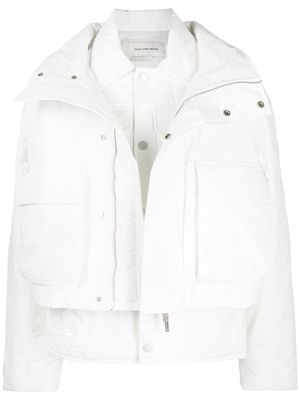 Feng Chen Wang Phoenix quilted jacket - White
