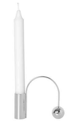 ferm LIVING Balance Candle Holder in Chrome