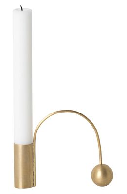ferm LIVING Balance Candleholder in Brass
