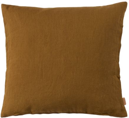 ferm LIVING Brown Linen Cushion