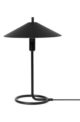 ferm LIVING Filo Table Lamp in Black/Black