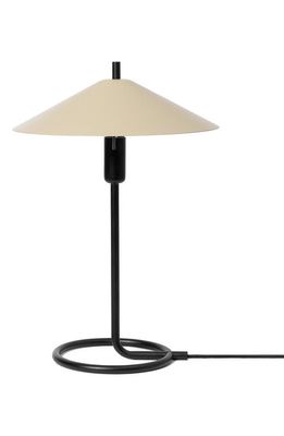 ferm LIVING Filo Table Lamp in Black/Cashmere