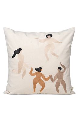 ferm LIVING Free Cushion Accent Pillow in Natural