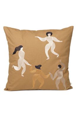 ferm LIVING Free Cushion Accent Pillow in Sugar Kelp