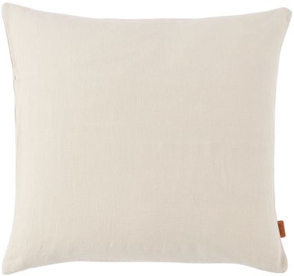 ferm LIVING Off-White Down & Linen Cushion