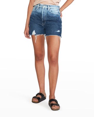 Fern Distressed Cut-Off Jean Shorts
