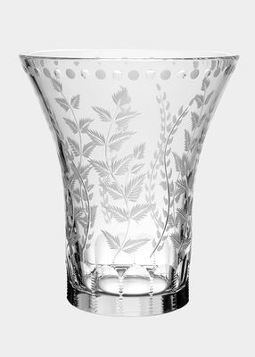 Fern Flower Vase, 8"