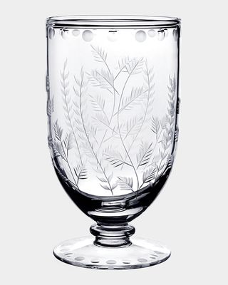 Fern Footed 7" Vase