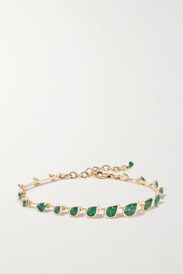 Fernando Jorge - Flicker 18-karat Gold Emerald Bracelet - Green