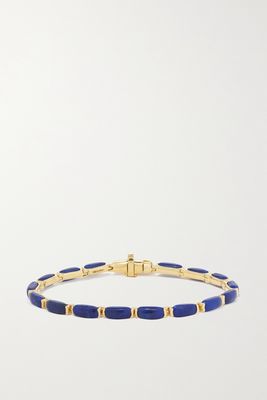Fernando Jorge - Oblong 18-karat Gold Lapis Lazuli Bracelet - Blue