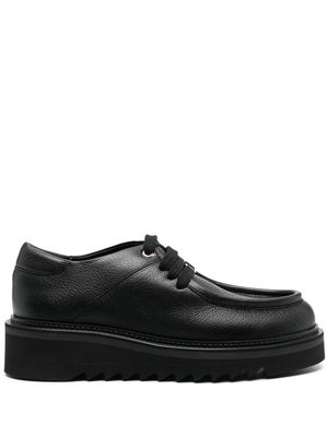 Ferragamo 50mm chunky lace-up Oxford shoes - Black