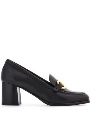 Ferragamo 60mm Gancini-ornament loafer pumps - Black