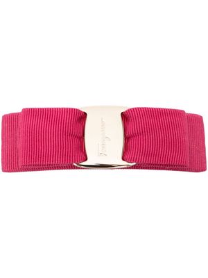 Ferragamo bow-detail hair clip - Pink