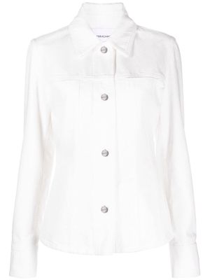 Ferragamo classic-collar denim jacket - White