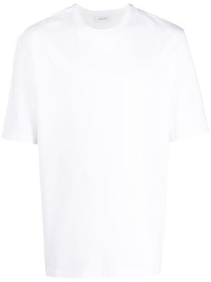 Ferragamo crew-neck cotton T-shirt - White