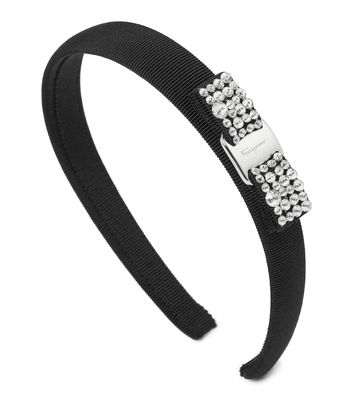 Ferragamo Crystal-embellished headband