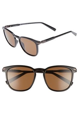 FERRAGAMO Double Gancio 53mm Sunglasses in Black