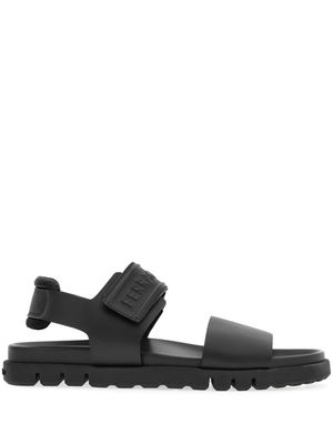 Ferragamo double-strap sandals - Black