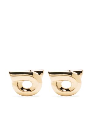 Ferragamo Gancini 18 stud earrings - Gold
