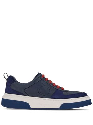 Ferragamo Gancini low-top sneakers - Blue