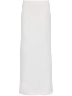 Ferragamo high-waisted maxi skirt - White