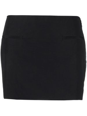 Ferragamo low-rise miniskirt - Black