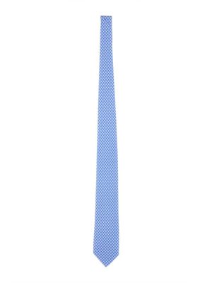 Ferragamo Micro Pattern Printed Tie