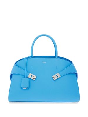 Ferragamo mini Hug tote bag - Blue