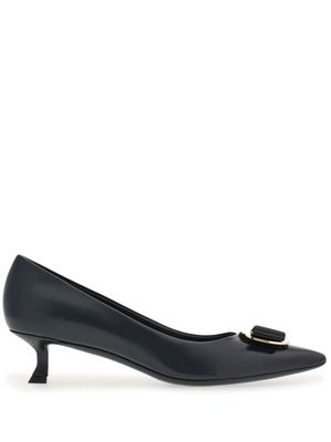 Ferragamo New Vara 40mm leather pumps - Black