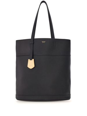 Ferragamo North-South leather tote bag - Black