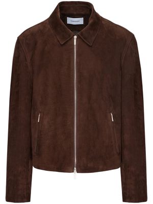 Ferragamo Nubuck blouson jacket - Brown