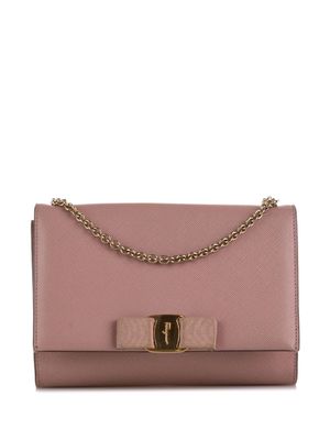 Ferragamo Pre-Owned small Vara Ginny crossbody bag - Pink
