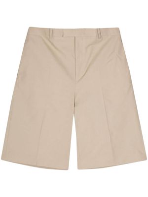 Ferragamo pressed-crease bermuda shorts - Neutrals