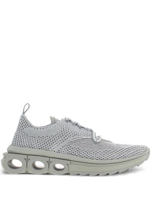 Ferragamo Running lace-up sneakers - Silver