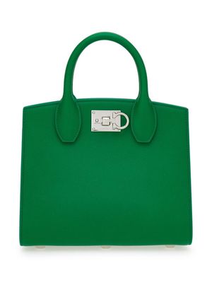 Ferragamo small Studio Box tote bag - Green
