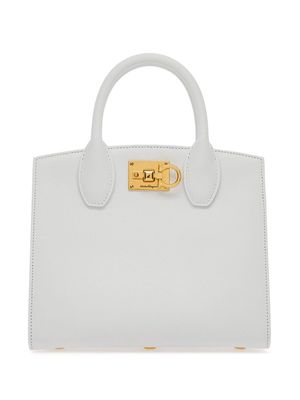 Ferragamo small The Studio tote bag - White