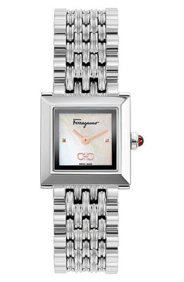 FERRAGAMO Square Bracelet Watch