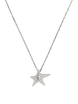 Ferragamo star-pendant chain-link necklace - Silver