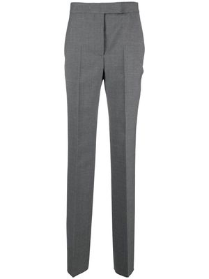 Ferragamo tailored virgin wool trousers - Grey