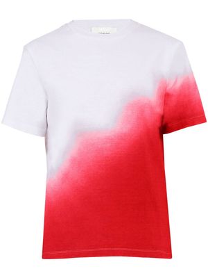 Ferragamo tie dye-print cotton T-shirt - White