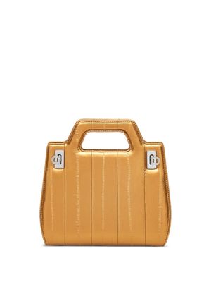 Ferragamo Wanda Gancini mini bag - Gold