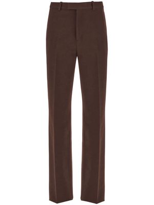Ferragamo wide-leg tailored trousers - Brown
